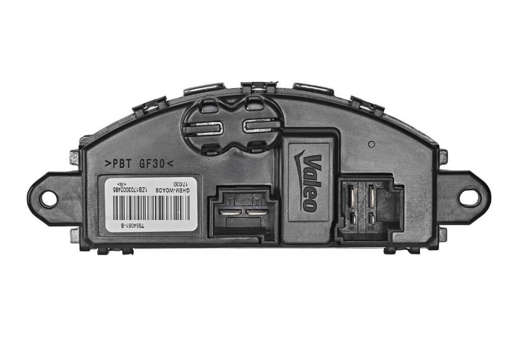 Résistance, pulseur d'air habitacle (Élément de commande, chauffage/ventilation) VALEO ref. 558506